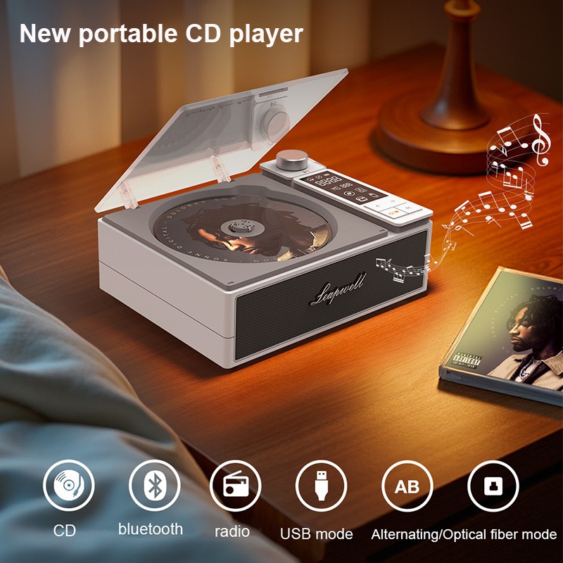 Amazon Music Audio Quality - Multifunktionale Album CD-Player Retro Disc Musik