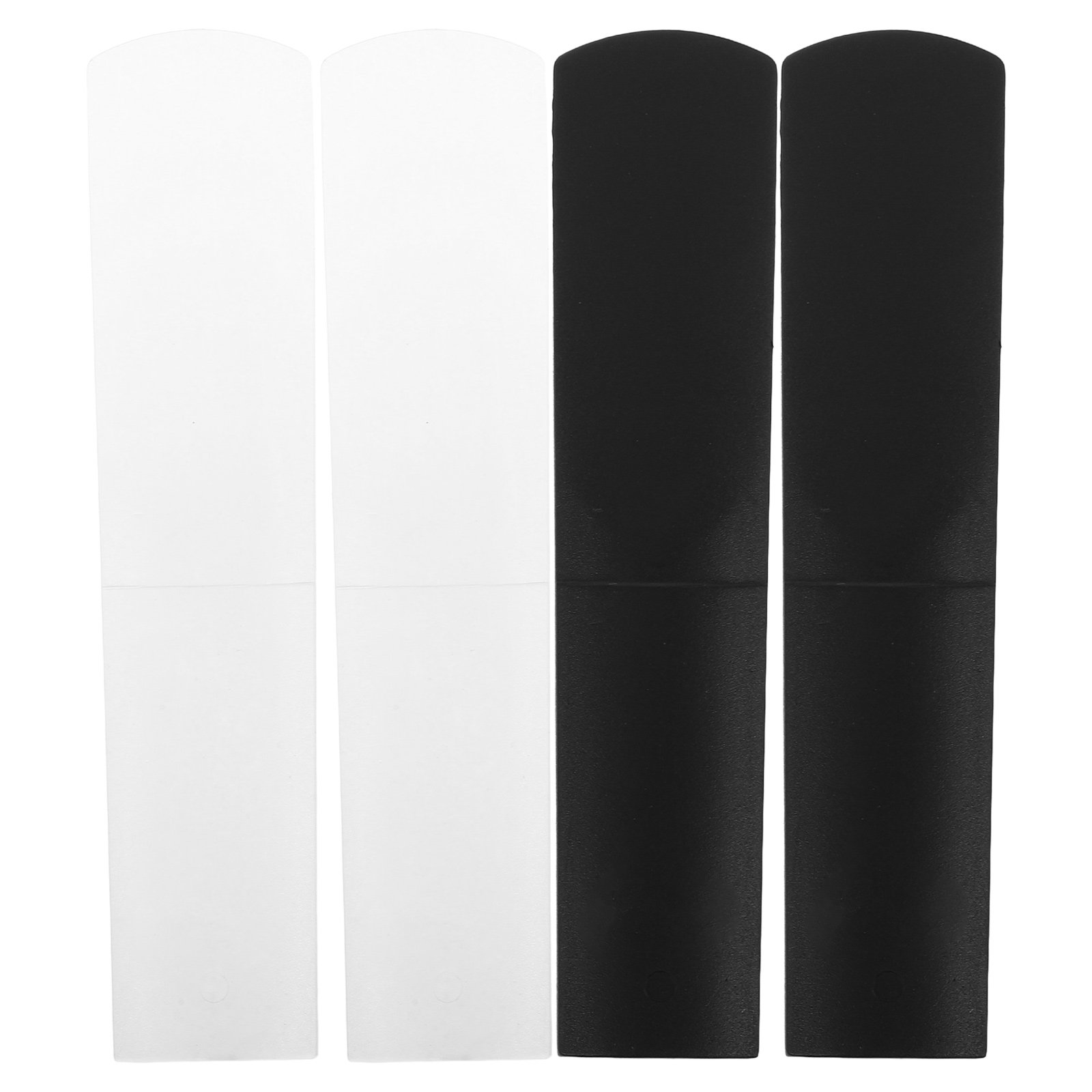 Saxophone Reed Pack - 4 Stück Altsaxophonblätter aus ABS-Material, ausgewogener