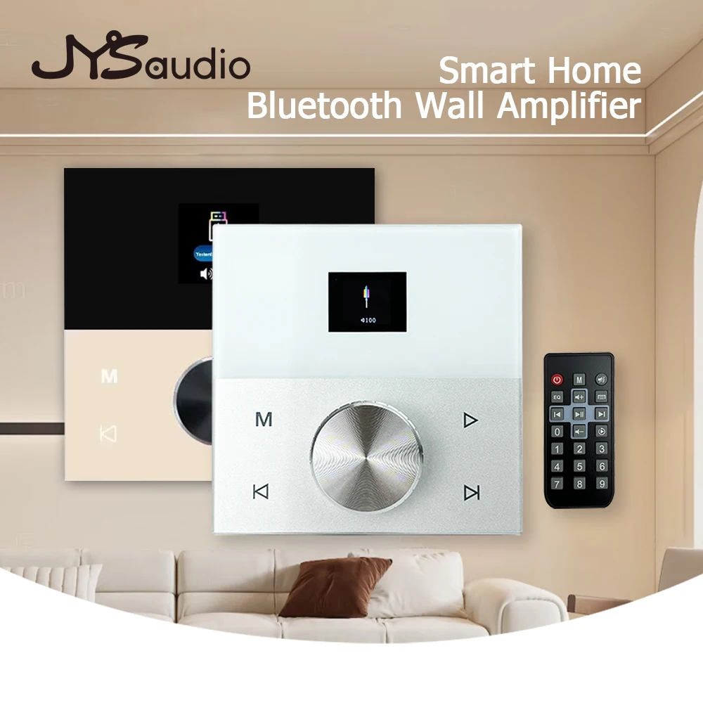 Audio Music Background - Bluetooth-Wandverstärker Zuverlässiger Heim-Audio-Wandverstärker 86er Sound-Bedienfeld 2-Kanal