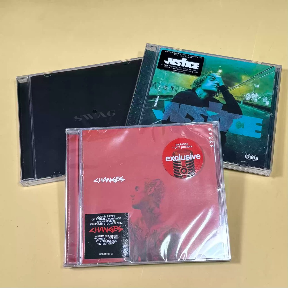 Audio Music Hip Hop - CD 'Justice', 'Changes', 'Swag' Justin Bieber