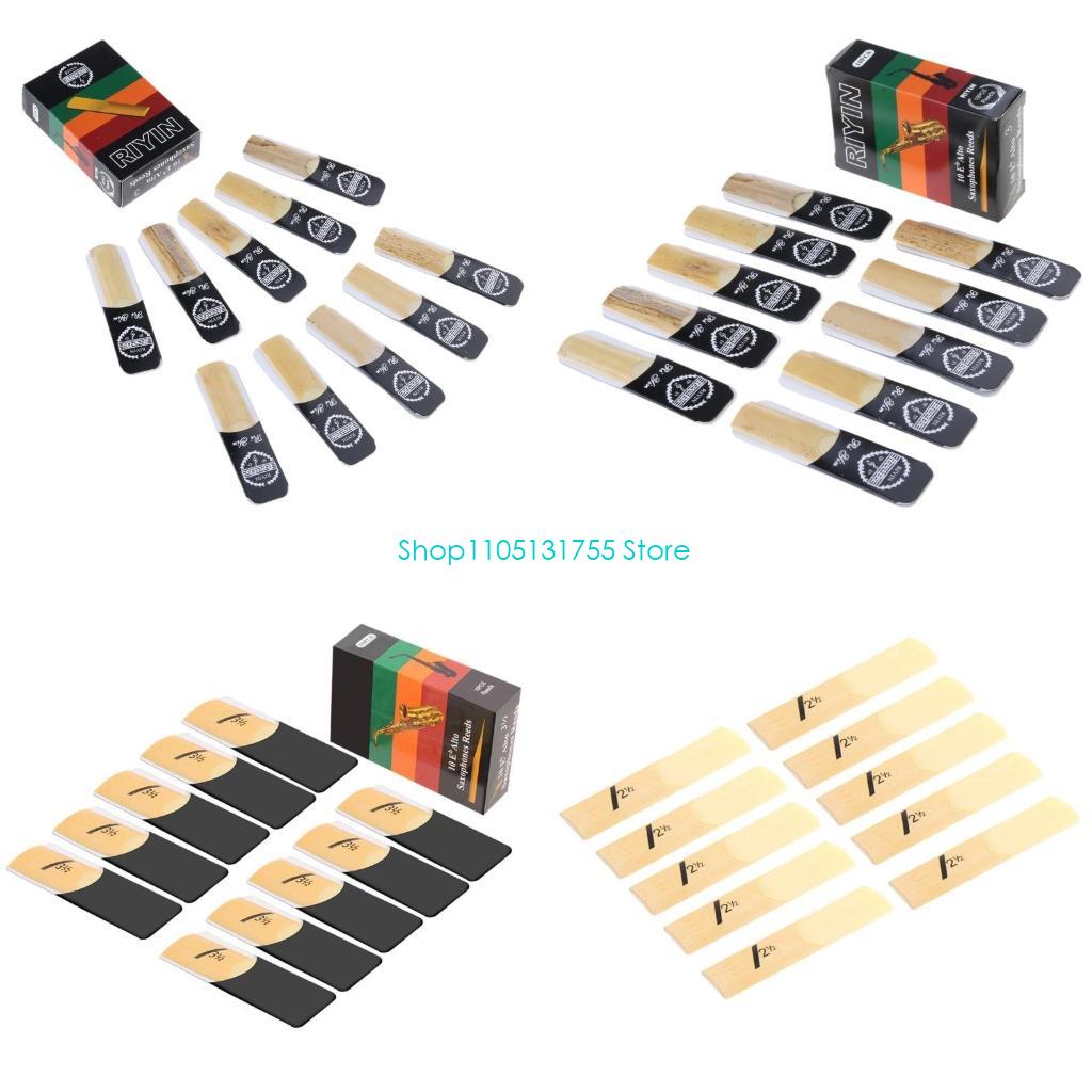 Saxophone Reed Pack - K0EF 10 Stück Alt-bE-Saxophonblätter 2-1/2 Blatt