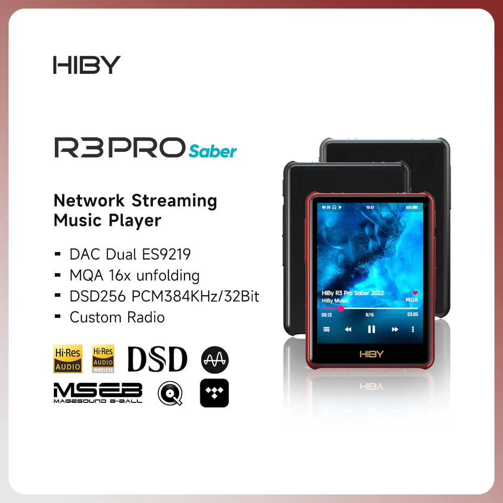 Audio Music Web - Hiby R3 Pro Sabre 2022 Netzwerk-Streaming-Musik-Player