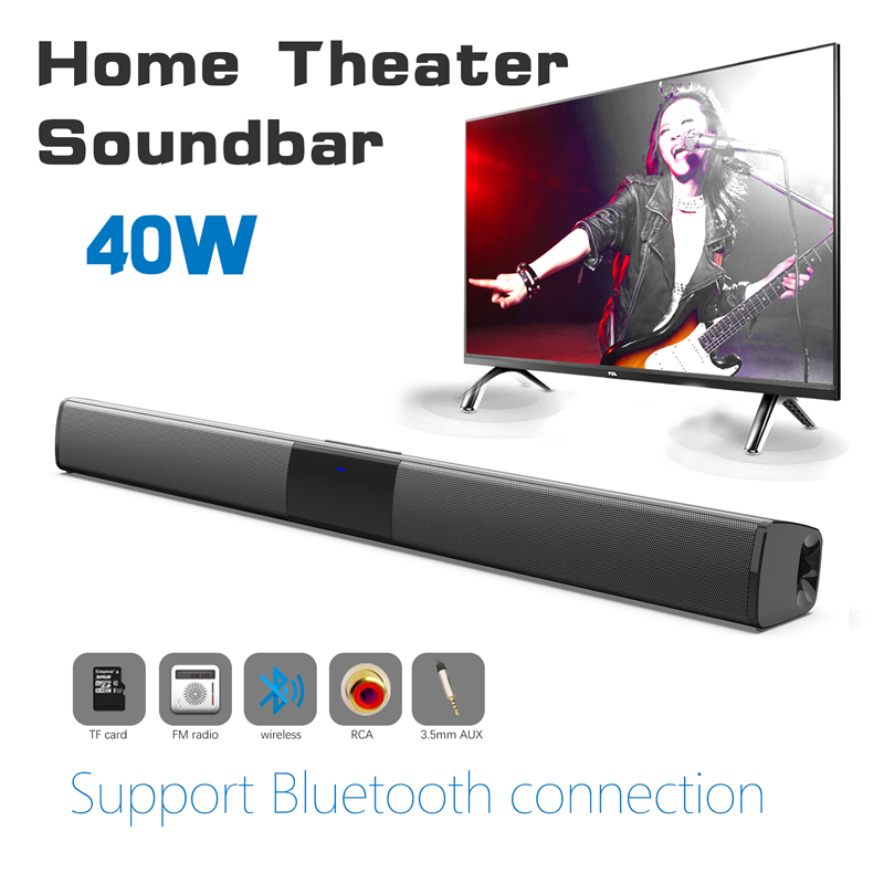 Audio Music Center - 40W Wireless Bluetooth 5.0 Soundbar Lautsprecher