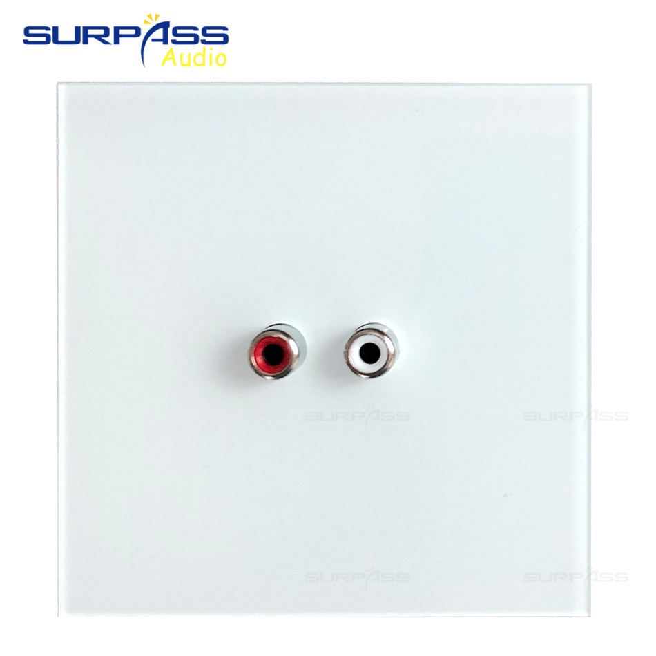 Audio Music Background - Audio-Steckdose, Port 86, Standard-Audio-Stecker, Frontplatten-Panel für