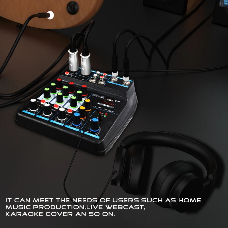 4-Kanal Mini Professioneller D – Audio Mixer 4 Channel Bewertung und Preis