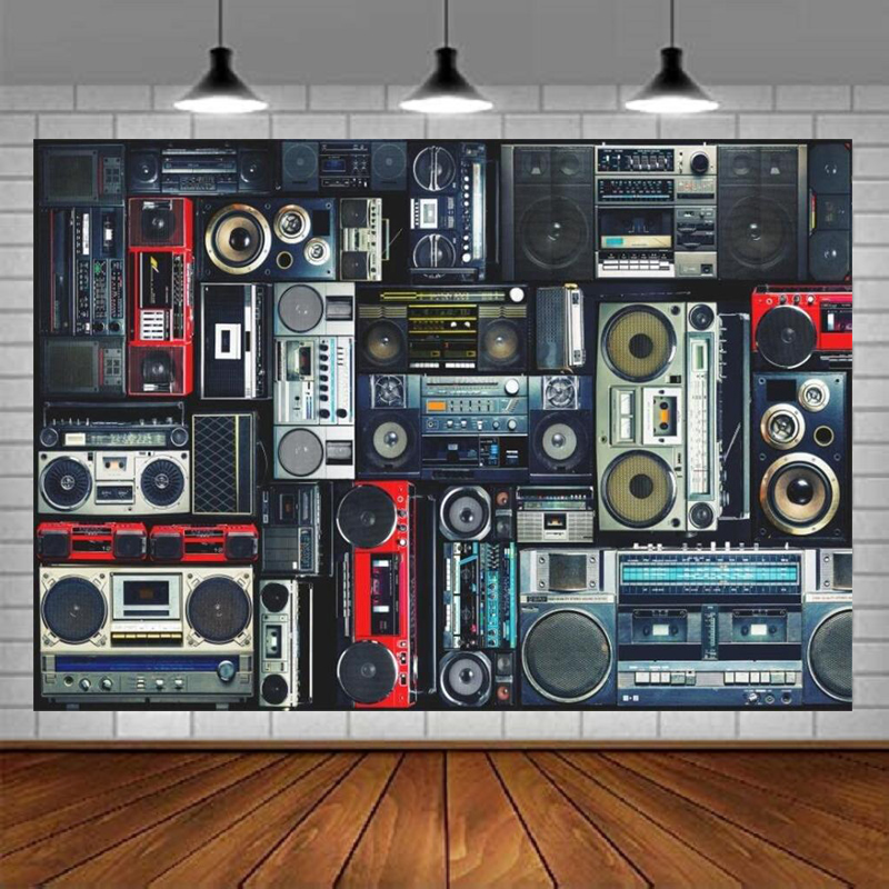Fotografie-Hintergrund mit Rad – Audio Music Background Bewertung und Preis