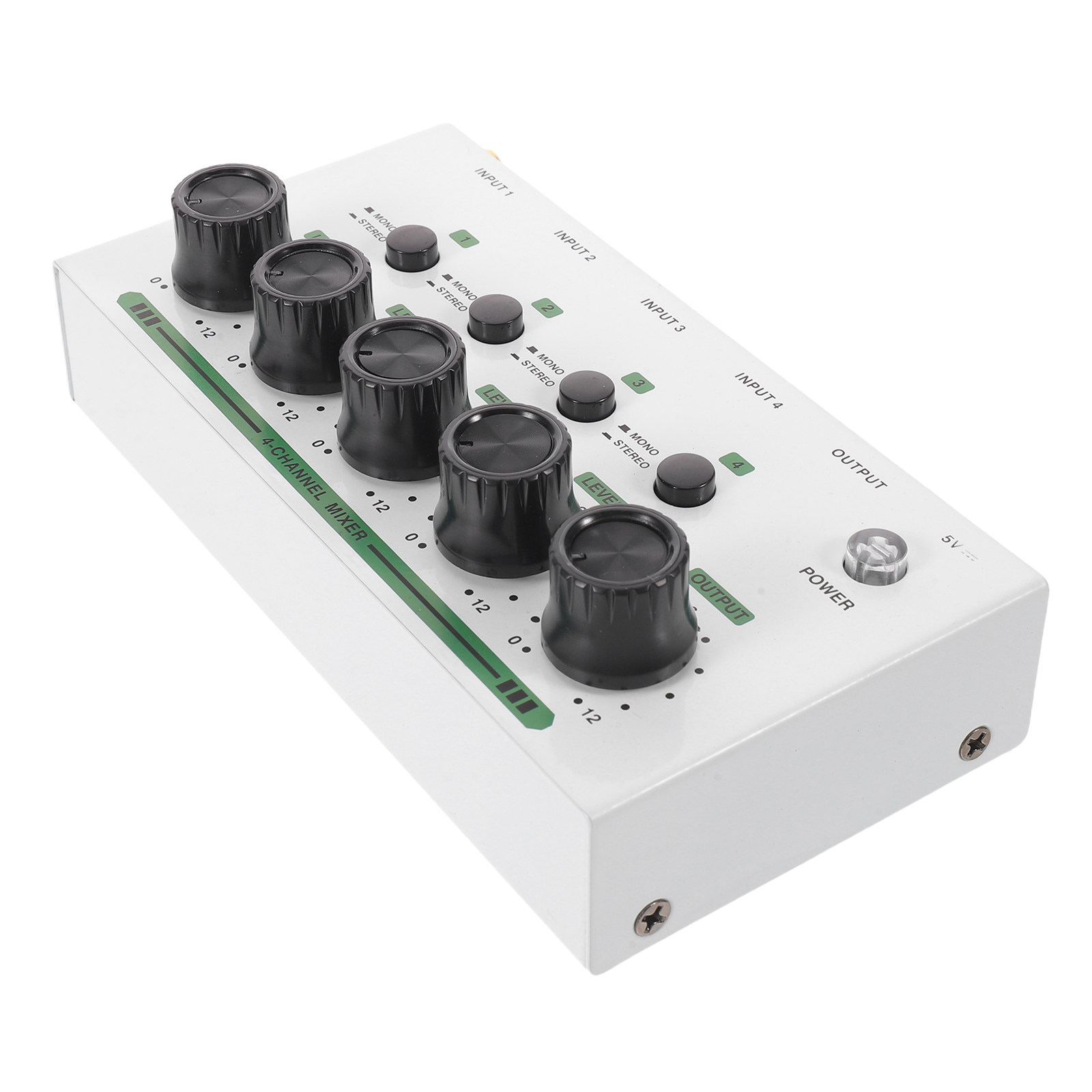 4-Kanal Kompakter Audio-Mixer  – Audio Mixer 4 Channel Bewertung und Preis