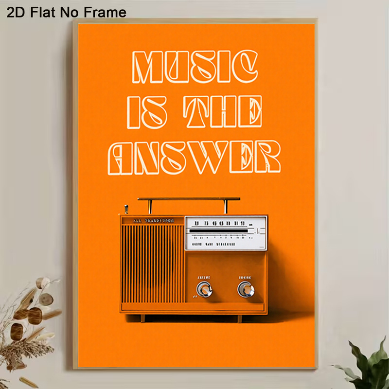 Vintage-Radio-Wandkunst, rahme – Audio Music Background Bewertung und Preis