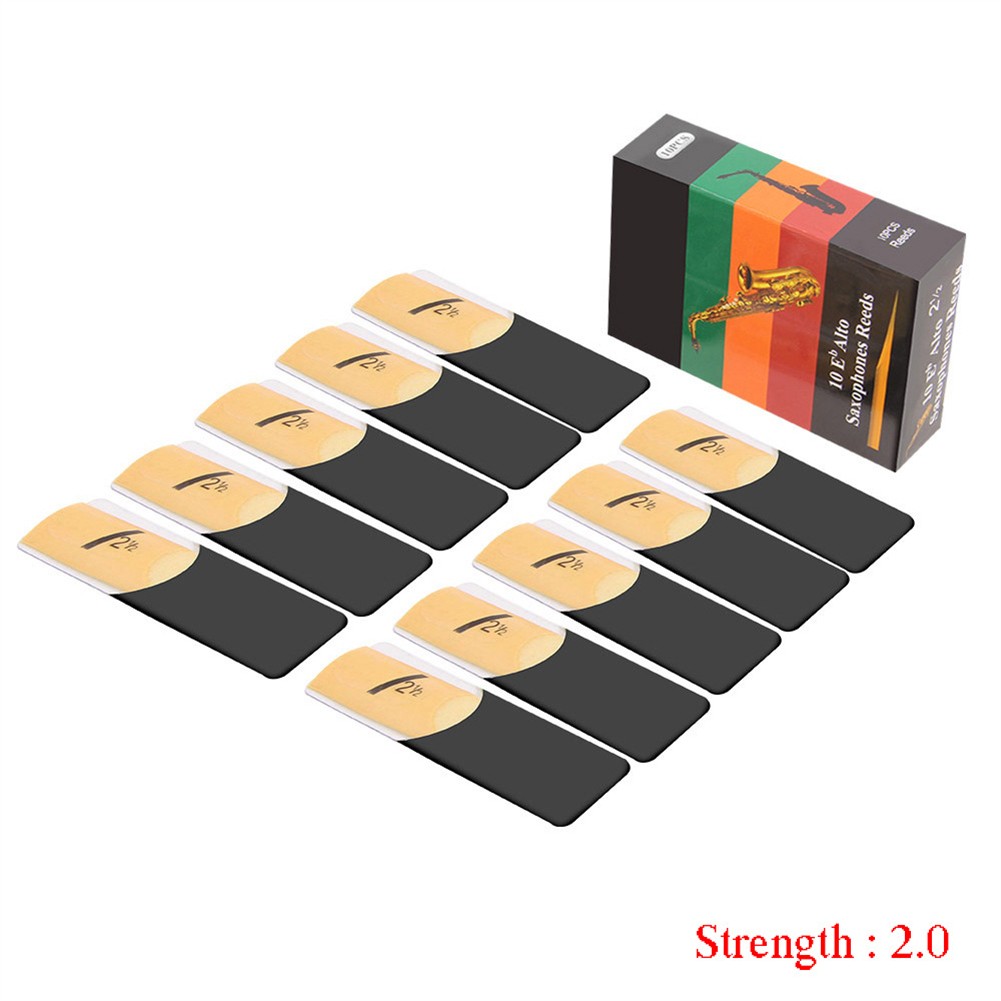 10er-Pack Altsaxophonblätter f – Saxophone Reed Pack Bewertung und Preis