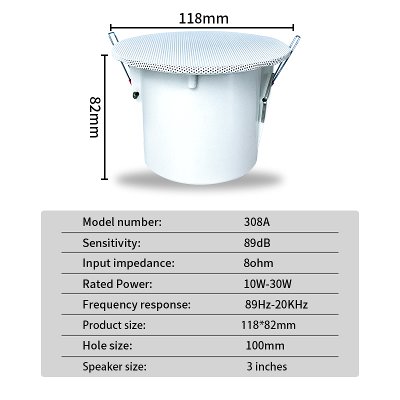 3 Zoll 8Ohm Surround Sound Lau – Audio Music Background Bewertung und Preis