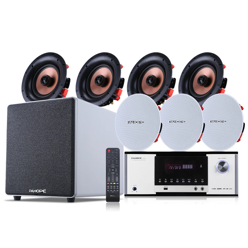 7.1 Heimkino-Deckenlautspreche – Audio Music Background Bewertung und Preis