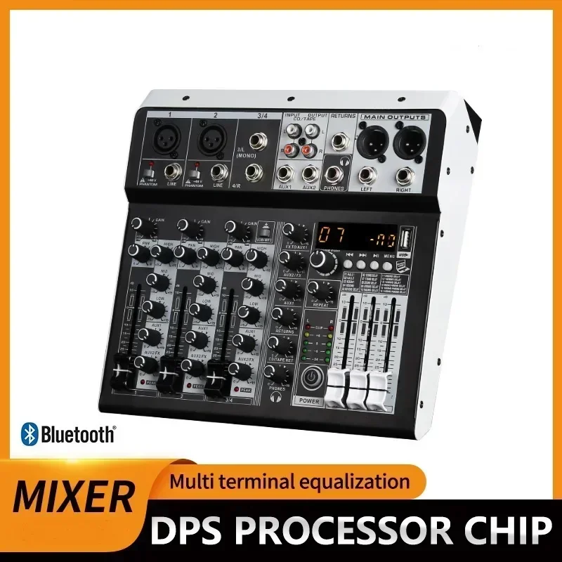 Audio-Mixer-Sound, 2 x Mono-St – Audio Mixer 4 Channel Bewertung und Preis