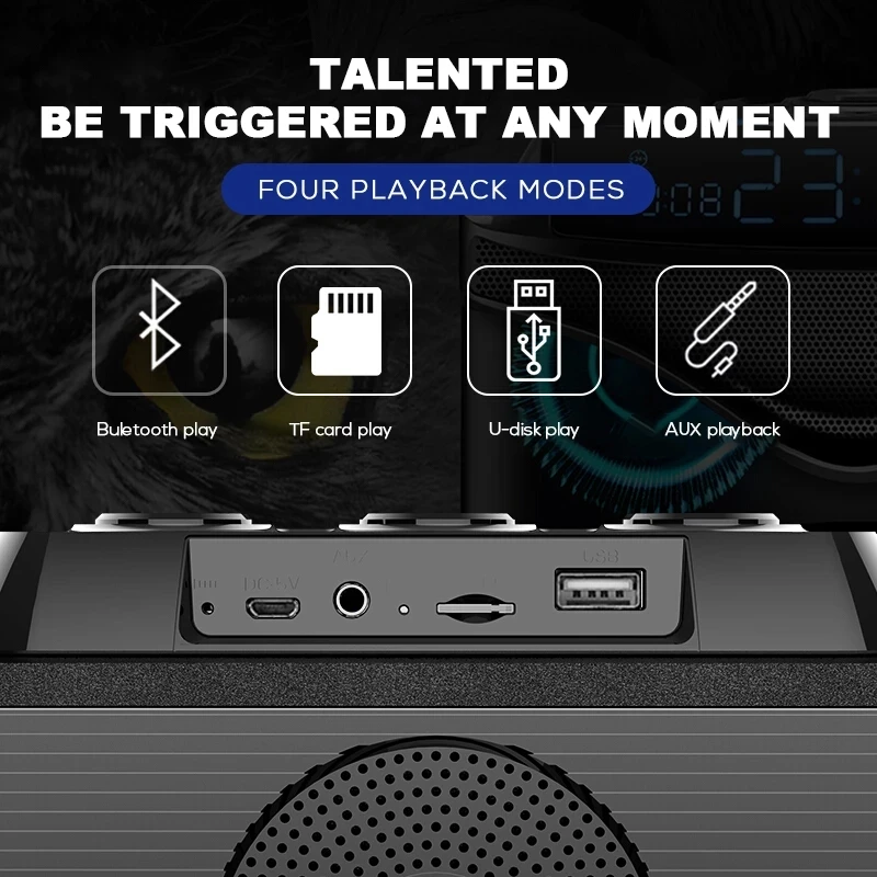 Drahtloser Bluetooth-Lautsprec – Audio Music Center Bewertung und Preis