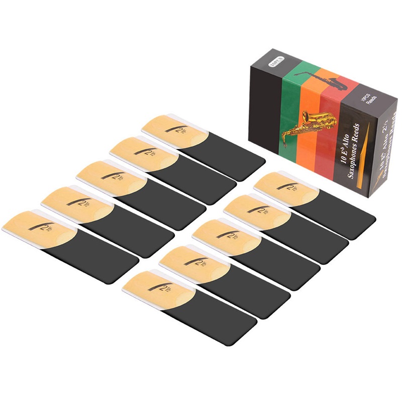 10 Stück/Packung Saxophon-Blät – Saxophone Reed Pack Bewertung und Preis