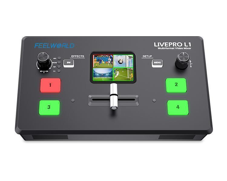 FEELWORLD LIVEPRO L1 V1 4xHDMI – Audio Mixer 4 Channel Bewertung und Preis