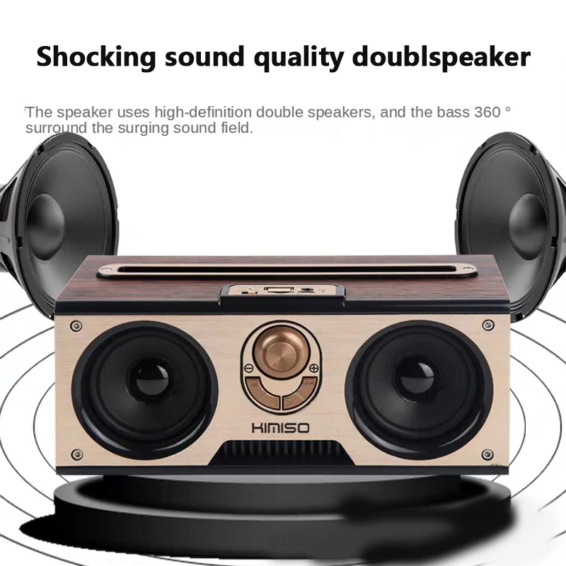 Wireless Dual Audio Holz Tragb – Audio Music Center Bewertung und Preis