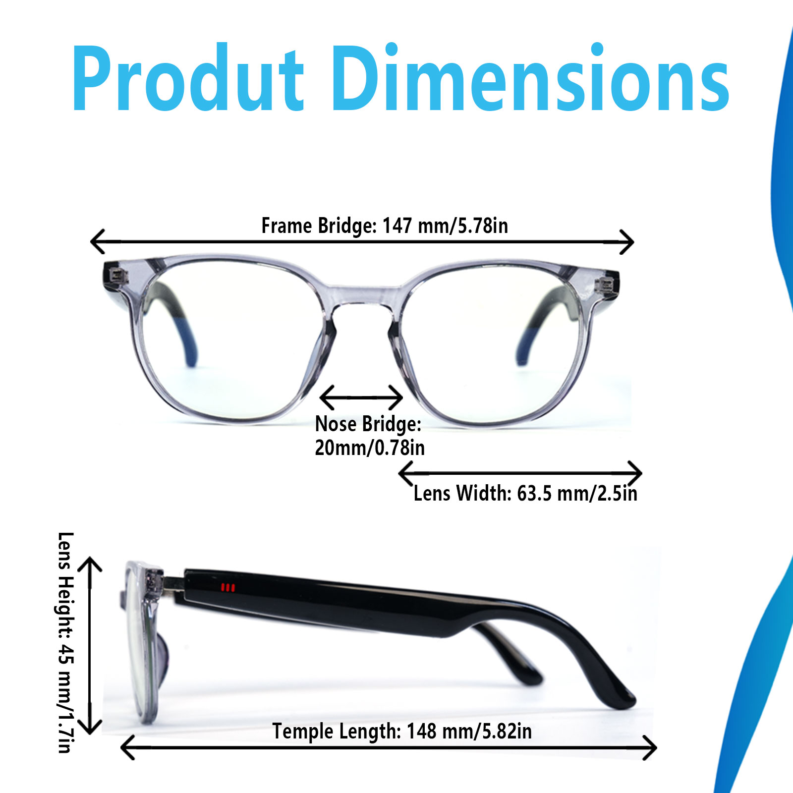 Smarte Audio-Brille, Echtzeit- – Audio Music Hifi Bewertung und Preis
