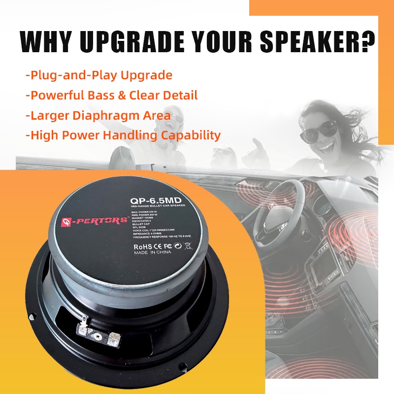 6,5-Zoll Universal-Autolautspr – Audio Music Enhancer Bewertung und Preis