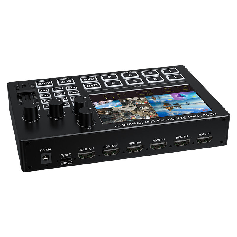 4-Kanal 1080P HDMI Live-Stream – Audio Mixer 4 Channel Bewertung und Preis