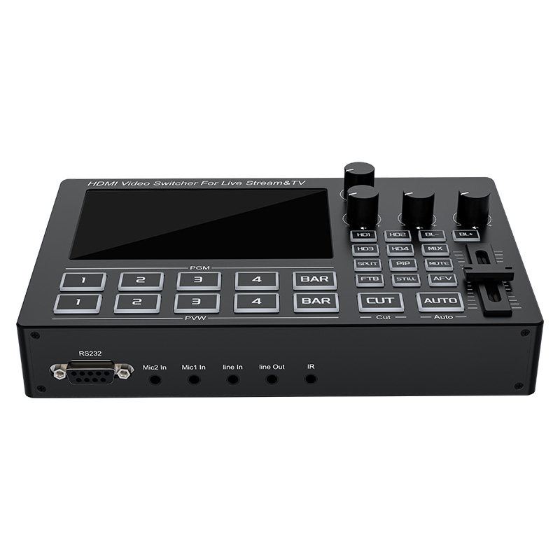 4-Kanal 1080P HDMI Live-Stream – Audio Mixer 4 Channel Bewertung und Preis