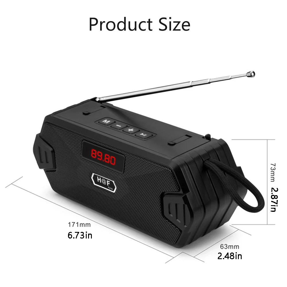 Bass Hifi Outdoor Tragbare Aux – Audio Music Center Bewertung und Preis
