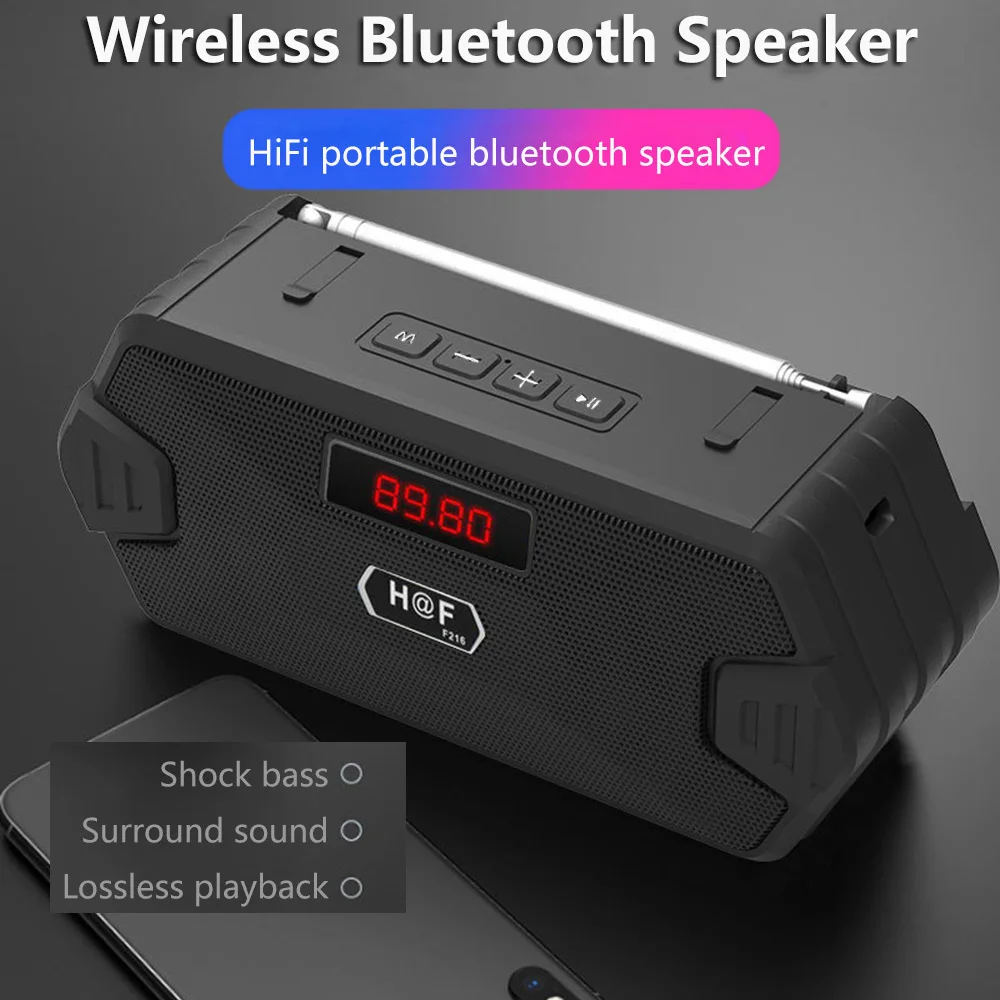 Bass Hifi Outdoor Tragbare Aux – Audio Music Center Bewertung und Preis