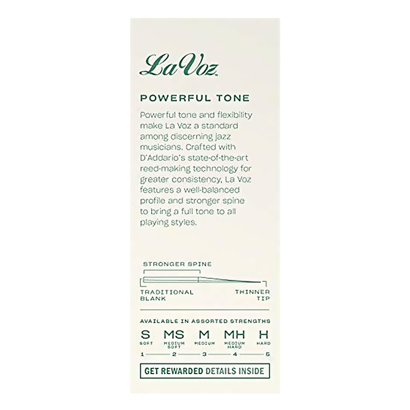 RICO La Voz Lavoz Holzbläser T – Saxophone Reed Pack Bewertung und Preis