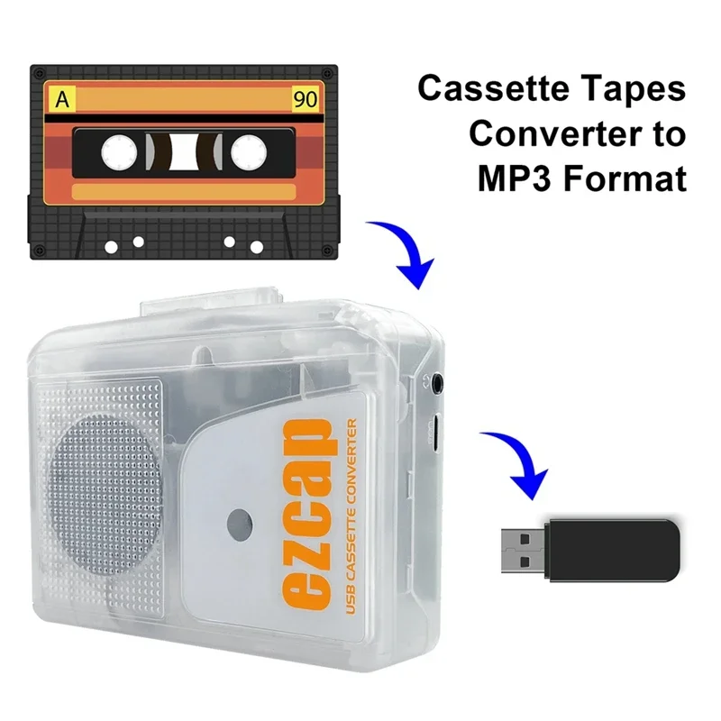 Ezcap 249 USB-Kassettenspieler – Audio Music Converter To Mp3 Bewertung und Preis