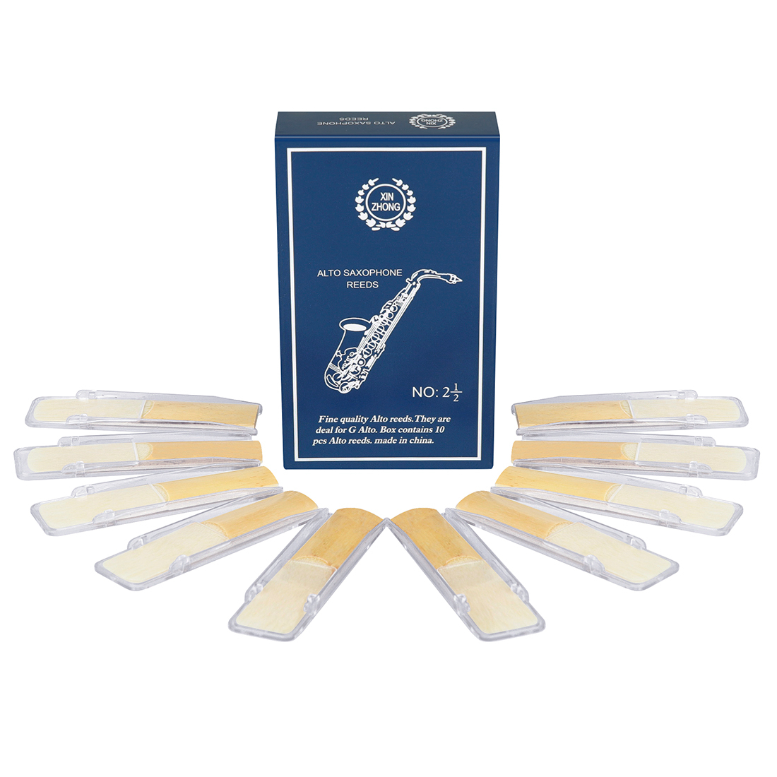 10 Stück Altsaxophonblätter St – Saxophone Reed Pack Bewertung und Preis